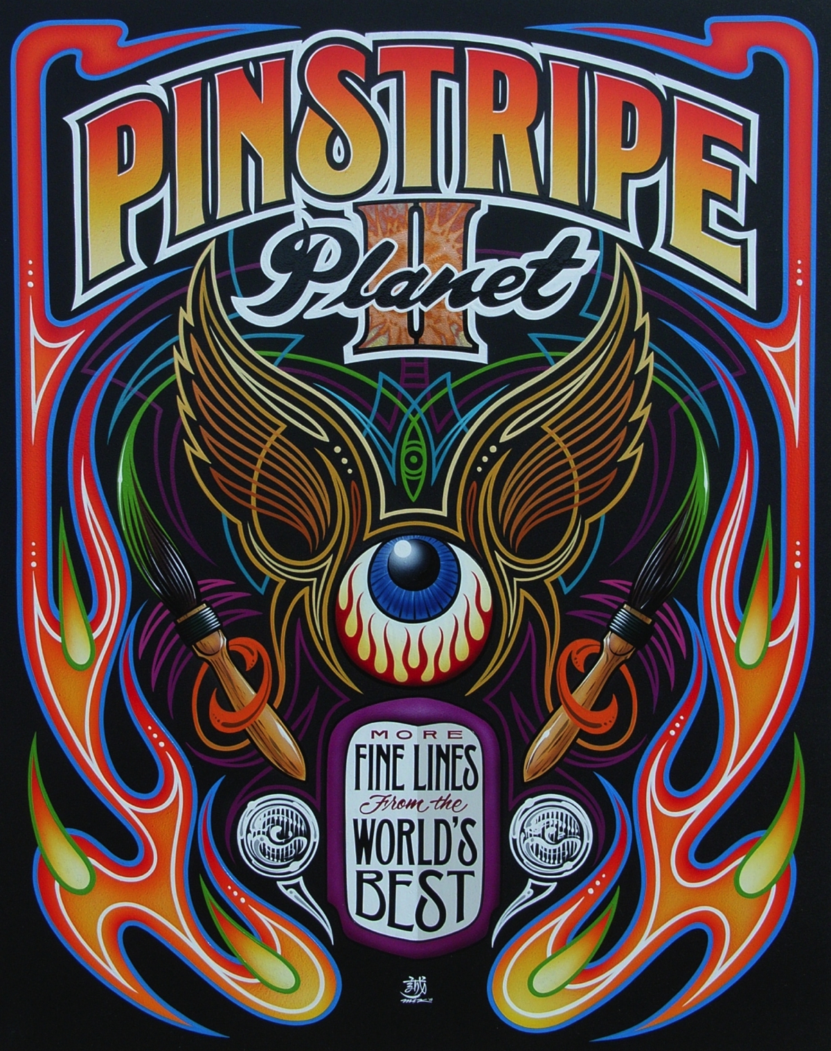 design : M&K CUSTOM SIGNS | ピンストライプ Pinstripe